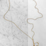 Long Cursive Necklace