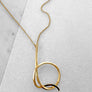 Long Cursive Necklace