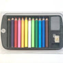 22134 12 Mini Pencils in Clear Card Case-1