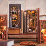 DIY Book Nook Kit: Nebula Common Room with Dust Cover