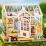 DIY Miniature House Kit: Dreamy Garden House
