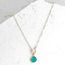 Druzy Toggle Necklace