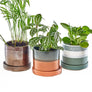 Minute Handmade Ceramic Planter Indoors Pot With Saucer