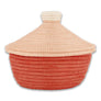 Seratonia Lidded Box - 4.5" Peach