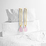 Elongated Oval Drop Earrings