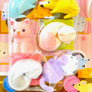 383141 Iwako Cat & Mouse Eraser Card