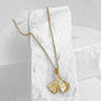 Ginkgo Leaf Necklace