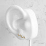 Squiggle Post Earrings