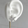 Large Starfish Post Earrings