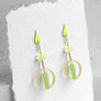 Jo Earrings--Neon Yellow