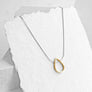 Pear Diameter Necklace