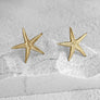 Large Starfish Post Earrings