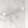 Amazonite Threader Earrings