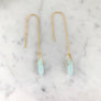 Amazonite Threader Earrings