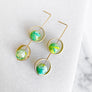 Ariel Earrings - Greens