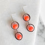 Ariel Earrings - Reds, Oranges and Yellows
