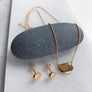 Beach Pebble Post Earrings