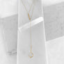 Phoebe Lariat Necklace