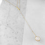 Phoebe Lariat Necklace