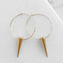 Spike Hoop Earrings