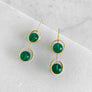 Ariel Earrings - Greens