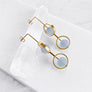 Ariel Earrings - Blues