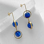 Ariel Earrings - Blues
