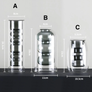 Nordic Hydroponic Colored Glass Vase: A