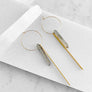 Crystal Hoop Earrings