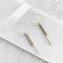 Crystal Hoop Earrings