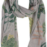 Danica Studio Haven Cotton Long Designer Scarf Gray