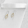 Diamond Staple Earrings