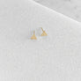 Solid Triangle Post Earrings