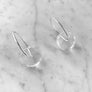 Ice Hoop Earrings