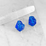 Sapphire Nugget Earrings