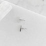 Tiny Bar Post Earrings