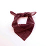 Square Bandana Scarf Artisan Block Print Ladies - Violet
