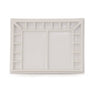 Pintar 17-Well Ceramic Watercolor Paint Palette Tray 13x9.8