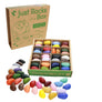 Just Rocks in a Box 32 colors /2 of each color-64 Crayons