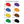 Just Rocks in a Box 32 colors /2 of each color-64 Crayons