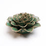 English Garden Ceramic Flowers With Keyhole For Hanging