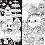 A Million Little Monsters Coloring Book
