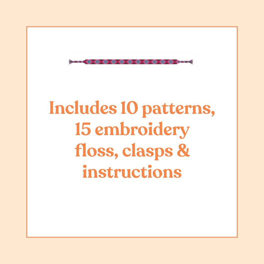 Mindful Crafts: Calm Vibes Friendship Bracelet Kit