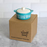 Pyrex-Inspired Butterprint Casserole Ceramic Trinket Box