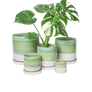 Minute Handmade Ceramic Planter Indoors Pot With Saucer