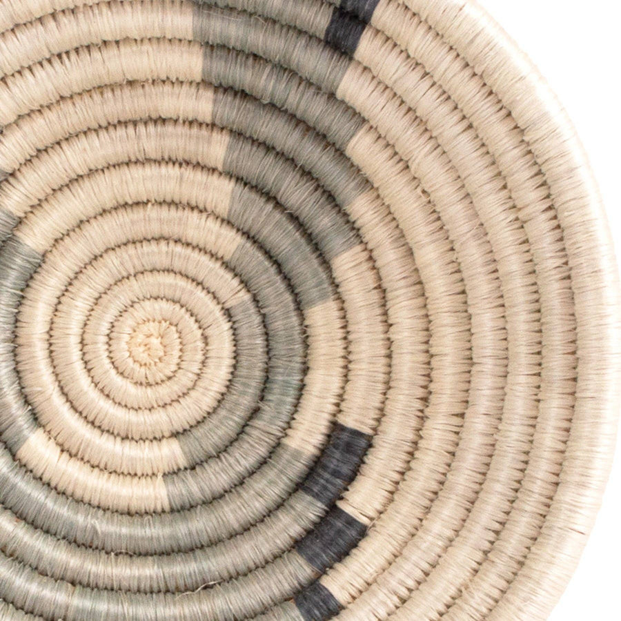 Stone Woven Bowl - 6" Raw