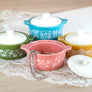 Pyrex-Inspired Gooseberry Casserole Ceramic Trinket Box