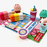 382921 Iwako Ice Cream Shop Eraser Card