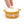 Pyrex-Inspired Butterfly Gold Casserole Ceramic Trinket Box