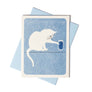 Water Glass - Risograph Card